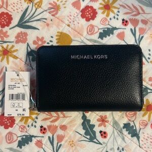 Michael Kors Black Leather Wallet
